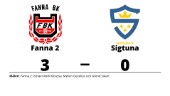 Fanna 2 vann klart mot Sigtuna på Fanna IP