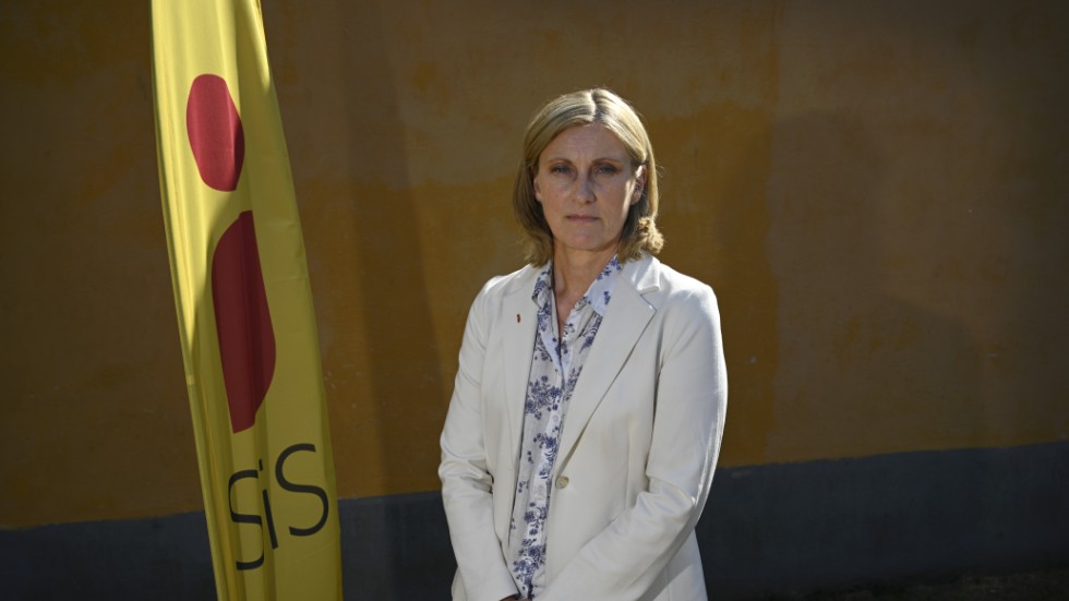 Elisabet Åbjörnsson Hollmark, generaldirektör för Statens institutionsstyrelse, Sis under politikerveckan i Almedalen.