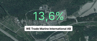 WE Trade marine international AB redovisar marginal som slår branschsnittet