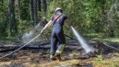 Rådiga grannar bromsade brandutveckling på Arnö