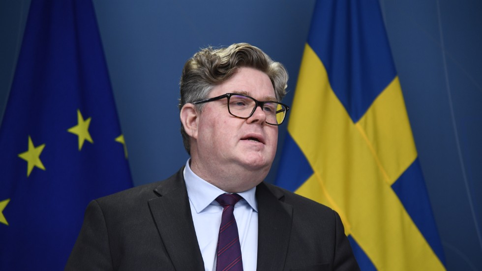 Justitieminister Gunnar Strömmer (M). Arkivbild.