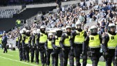 Polisen utreder derbyt som våldsamt upplopp