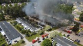 Över 30 personer hemlösa efter branden i Gävle