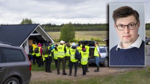 "Hon gick förbi knuten och sedan vet vi inget mer"
