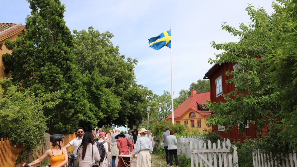 Även i år kan man fira nationaldagen i Gamla Linköping. 