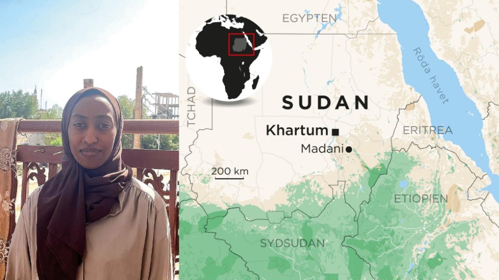 Strider har pågått i flera dagar mellan den sudanesiska armén och de halvmilitära RSF-styrkorna i Sudan. Huvudstaden Khartum är särskilt drabbad, och många – däribland Stockholmsbon Safa – har tagit sig till den närliggande staden Madani.