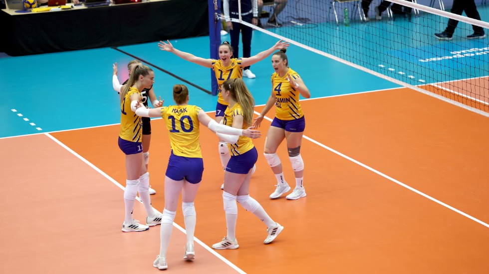 Sverige besegrade Belgien i den första semifinalen.
