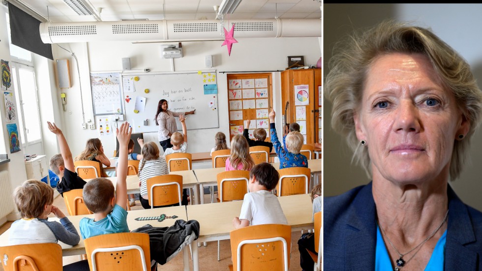 Ulla Hamilton, vd för Friskolornas riksförbund replikerar på ledarsidan. Varför vill ledarsidan straffa friskoleleverna undrar hon. 