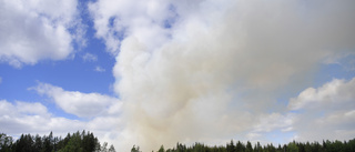 Brandrisken för stor – skogsmaskiner stoppas