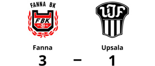 Fanna vann klart mot Upsala på Fanna IP