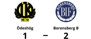 Borensberg B vann borta mot Ödeshög