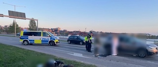 Mopedist till sjukhus efter krock på Bodenvägen i Luleå