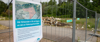 Nya planen för stängslet runt Folkets Park i Marieberg