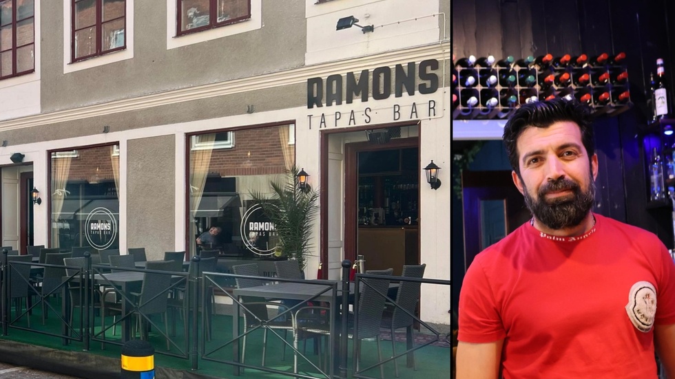 Ramon Tekbas driver sedan ett drygt år tillbaka Ramons Tapasbar. Nu satsar ägaren på ny uteservering lagom till sommaren. "Känslan är bra och vi har stora förväntningar", säger han.
