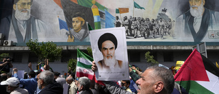 Irans president tyst om Israels attack i tal