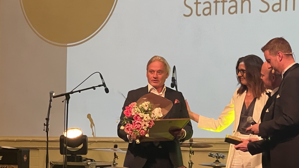 Staffan Samuelsson tilldelades priset som Årets Företagare.