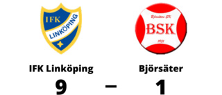 Tung bortaförlust för Björsäter mot IFK Linköping