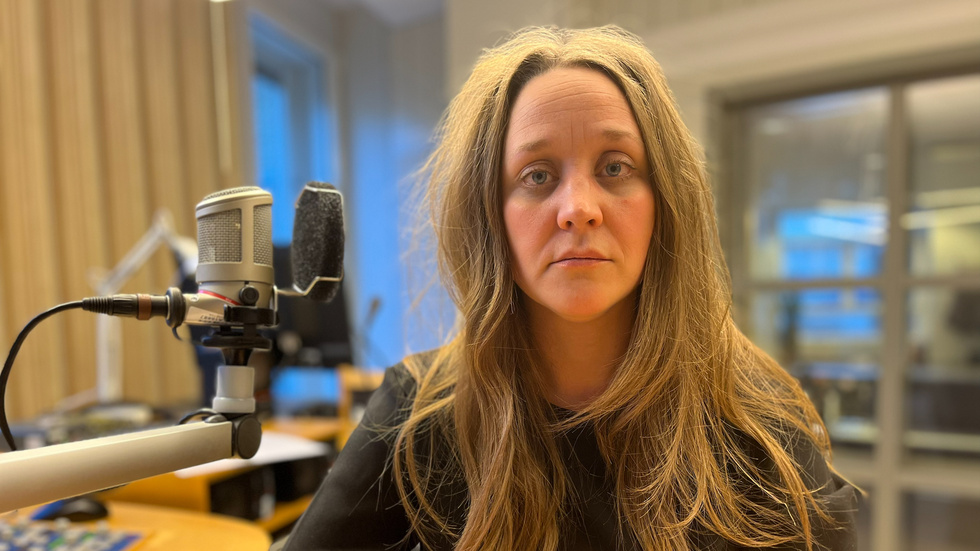 Martina Lingefjord är klubbordförande för journalisterna på P4 Kalmar.