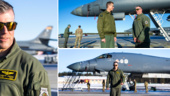 Amerikanske bombpiloten på F 21: "Sverige gör Nato bättre"