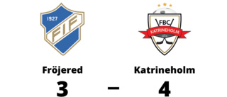 Katrineholm vann och avgjorde matchserien