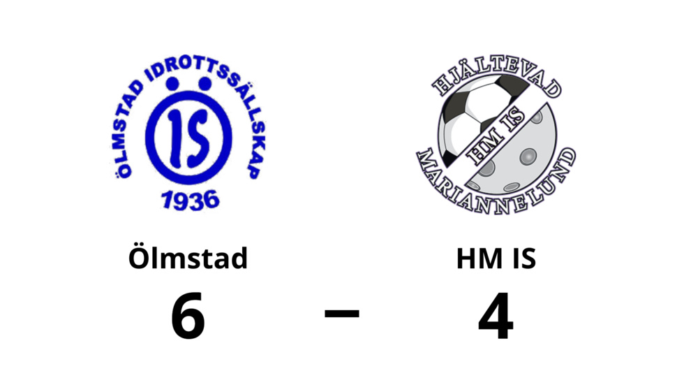 Ölmstads IS U (9-m) vann mot HM IS