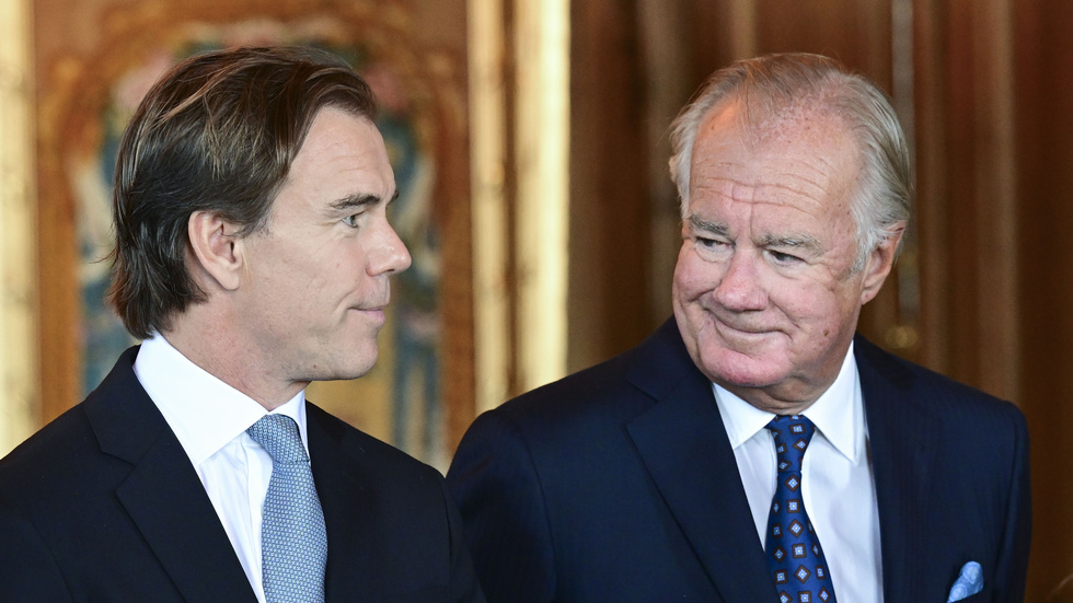 Karl-Johan Persson och Stefan Persson (till höger). Båda finns med på listan över Sveriges allra rikaste personer.
