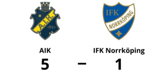 Emmanuel Alase nätade i IFK Norrköpings förlust