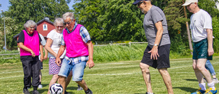 Här kan pensionärer spela fotboll – utan att springa
