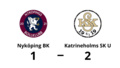 Uddamålsseger för Katrineholms SK U mot Nyköping BK