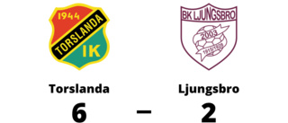 Storförlust för Ljungsbro - 2-6 mot Torslanda