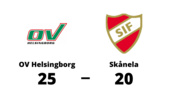 OV Helsingborg för tuffa för Skånela - förlust med 20-25