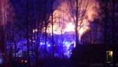 Kraftig brand i villa – utom räddning