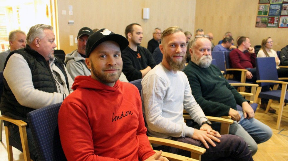 Christian Meijer, Alexander Juhlin och Torbjörn Karlsson var några av företagarna som kom på mötet.