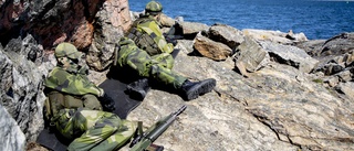 Militären övar i Norrköpings hamn