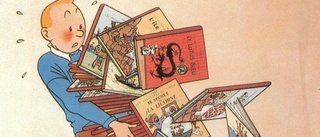 Tintin och Lucky Luke i belgiska pass