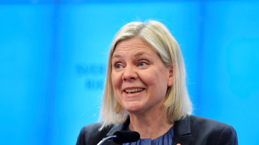 Socialdemokraternas partiledare Magdalena Andersson (S). Arkivbild.