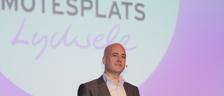 Fredrik Reinfeldts framtidsspaning på Mötesplats Lycksele 