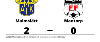 Andreas Karlsson och Mohamed Mohamud Dhicisow sänkte Mantorp