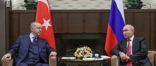 Turk-ryskt ledarsamtal om Ukraina och Syrien