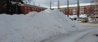 Fullt på snötippen - kommunen tvingas öppna nytt