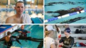 Extrema dykningen i Linköping: "Kan ju vara livsfarligt" • Fördel med extra stora lungor