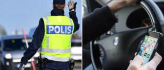 Så många i Norrbotten har dömts för "rattsurfing" • Polisen: "Jag vill att man koncentrerar på körningen"