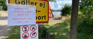 Badförbud vid Sillebadet: "Om du har badat skölj av dig noggrannt"