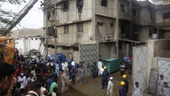 Minst 16 döda i fabriksbrand i Pakistan