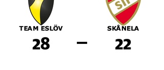 Skånela förlorade borta mot Team Eslöv