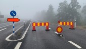 Ny avstängning av riksvägen • Arbetet tog längre tid än väntat • Så länge leds trafiken om den här gången • "Är tuff terräng"
