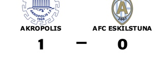 AFC Eskilstuna förlorade borta mot Akropolis