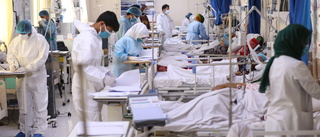 Covidpatienter nekas vid fulla sjukhus i Kabul