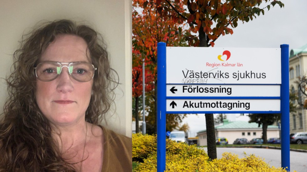 Pernilla Petersson är huvudskyddsombud på Västerviks sjukhus och tillförordnad vice ordförande i Vårdförbundet avdelning Kalmar län.