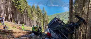 Tre misstänkta efter linbaneolyckan i Italien